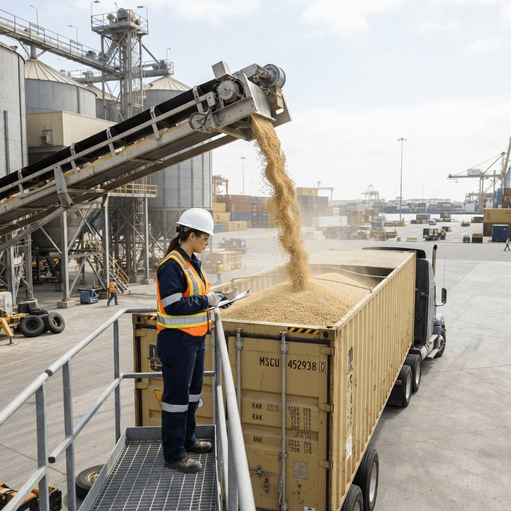 Container loading inspection